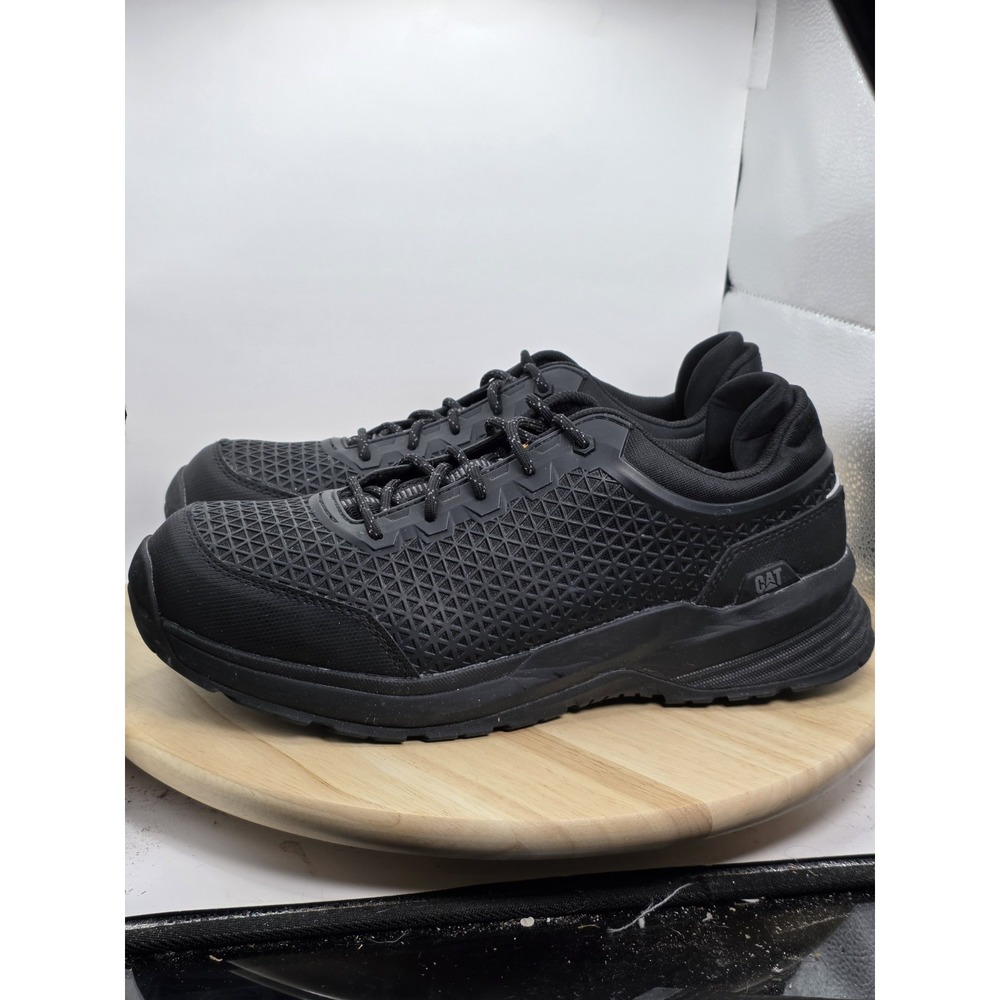 Men's Size 12 Extra Wide - Caterpillar Streamline 2.0 Black CT CSA Work‎ Shoes